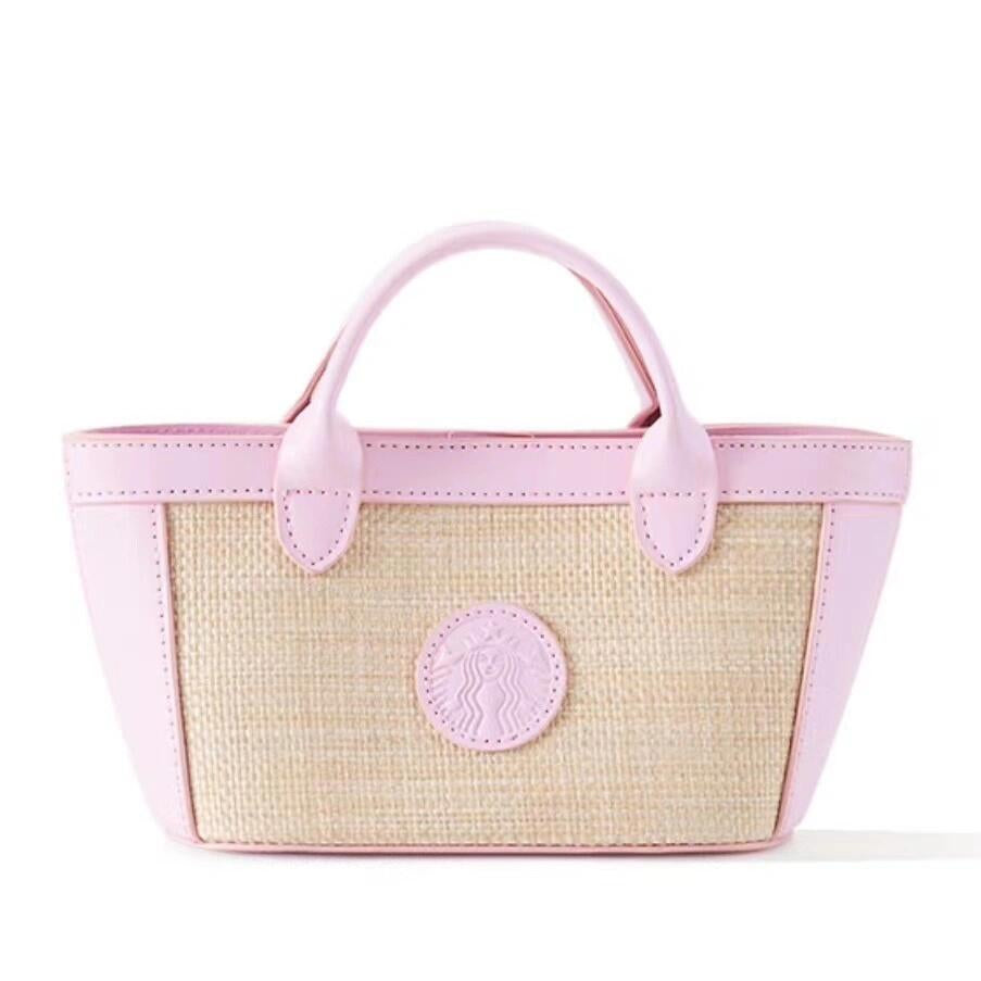 Starbucks 2024 China spring pink mini bag ship out in 10day's