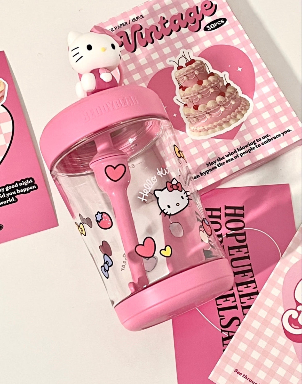 Sario Kitty Tumbler ship out within 3 day's