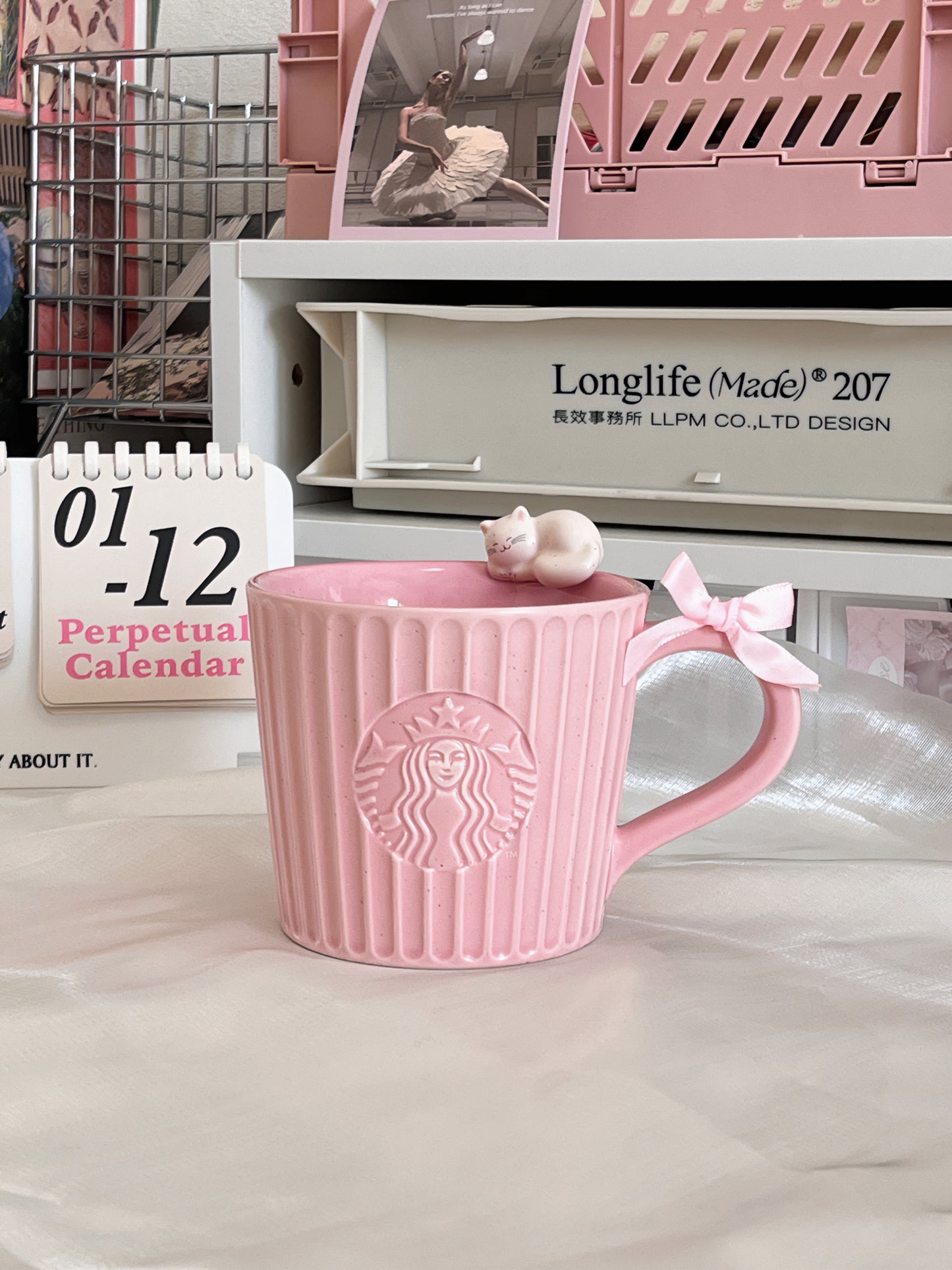 China 2024 valentines light pink mug