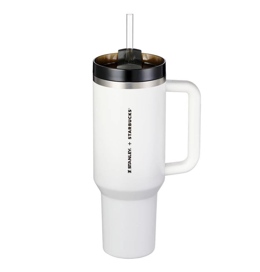 Stanley x Starbucks Black White Quencher Tumbler Starbucks Korea x Penguin House