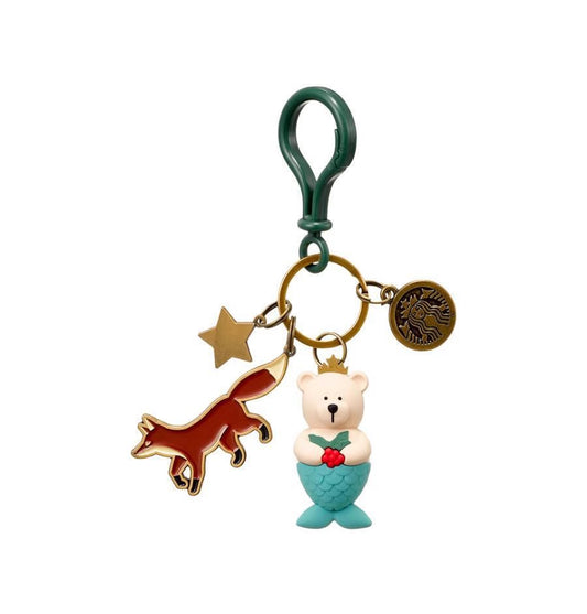 Bear Fish Fox Keychain